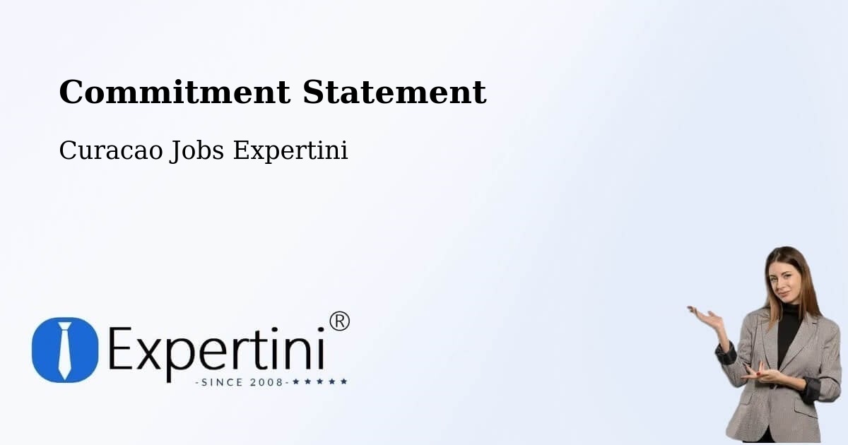Commitment Statement - Curacao Jobs Expertini